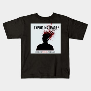 Exploding Heads New Design (White Background) Kids T-Shirt